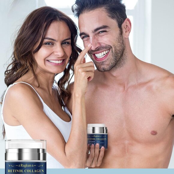 Retinol Cream for Face, Collagen Neck Creams for Tightening and Firming, Anti Ag - Picture 7 of 9